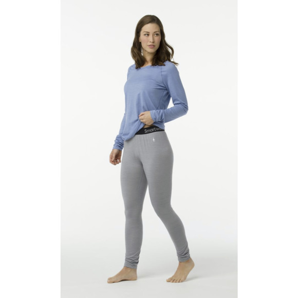 Smartwool Blue Raglan Long Sleeve Tee Fitted - Picture 3 of 15